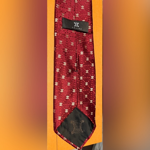Celine Silk Tie - Picture 4 of 4